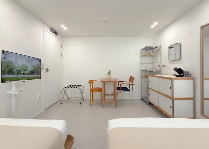 신규오픈, 웨스트 서울 모던스테이, 도심속 힐링, 2br, 홍대 명동 이동편리, 공항버스 3분, 최대 4인 Сеул